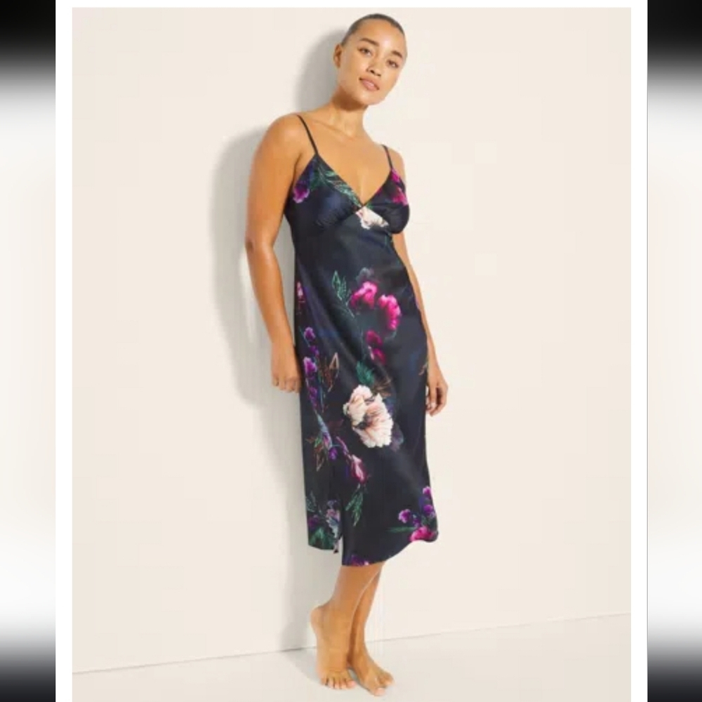 Soma‎ Satin Nightgown Fleur Ever Drama Nsvy